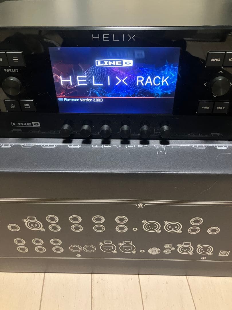 ギター LINE6 HELIX RACK + CONTROL