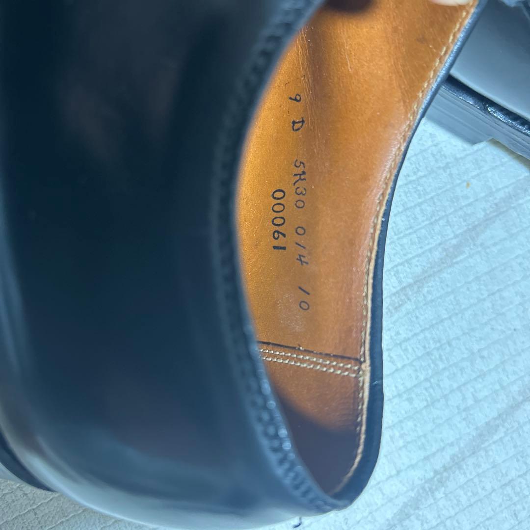 デッドストック　オールデン製　ブルックスブラザーズ　コードバンシューズ　9D