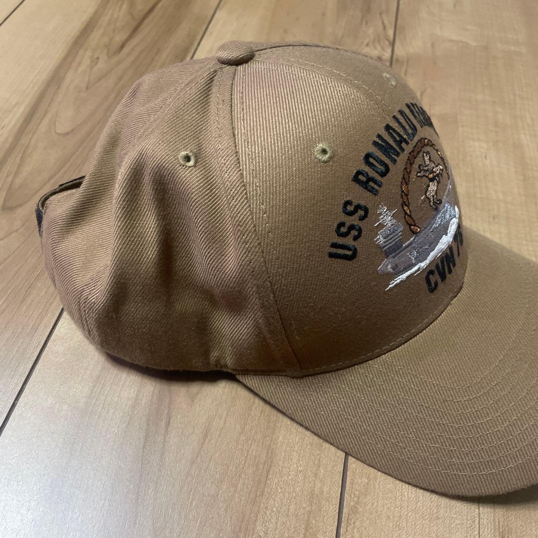 ロナルドレーガン キャップ 米軍放出品 USNAVY CVN76 空母 - メルカリ