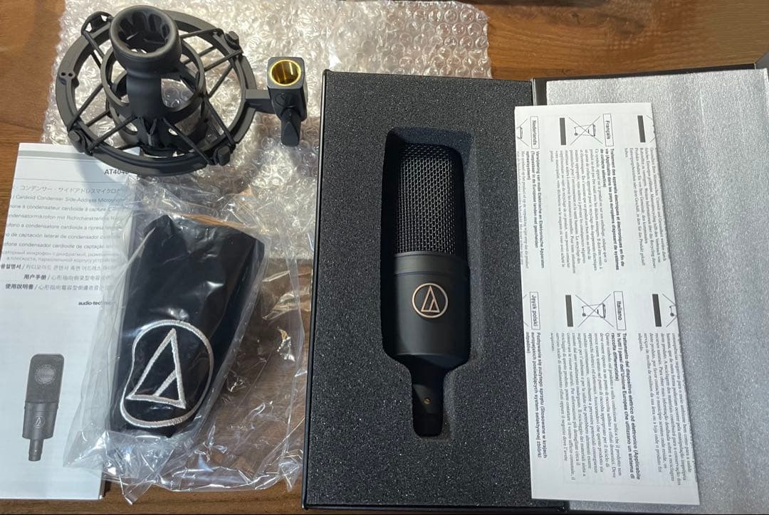 Audio-Technica AT4040 YAMAHA AG03 ケーブル