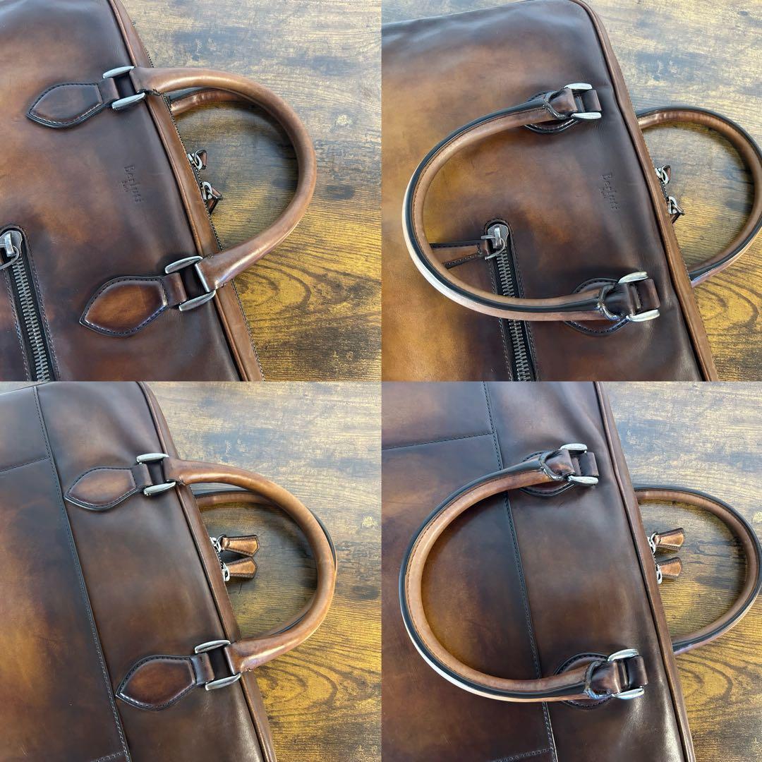 極美品　オルガ期 Berluti アンジュール ヴェネチアレザー ブリーフケース