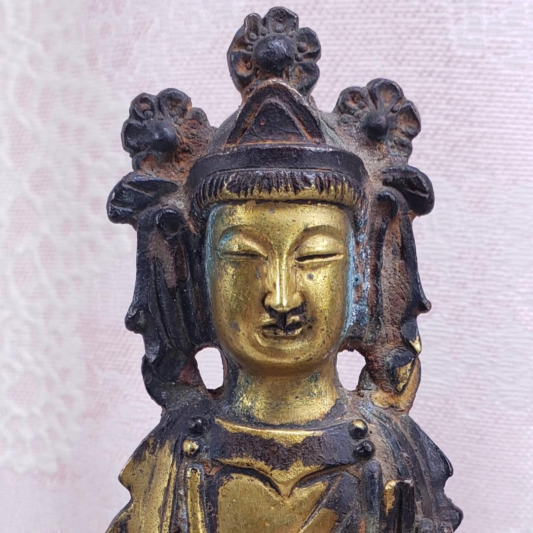 ◇『百済仏 金銅菩薩立像 渡来仏』仏像◇検）新羅仏 天平仏 飛鳥