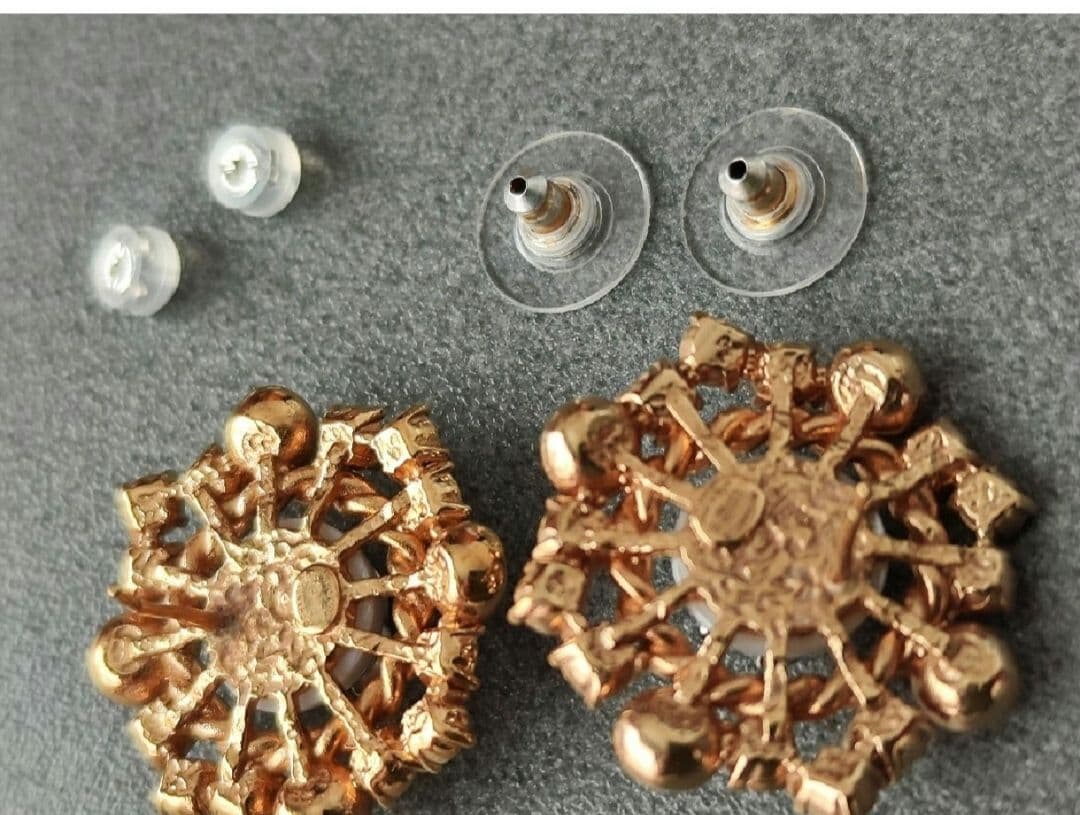 激レアシャネル CHANEL ピアス ココマーク パール ラインストーン