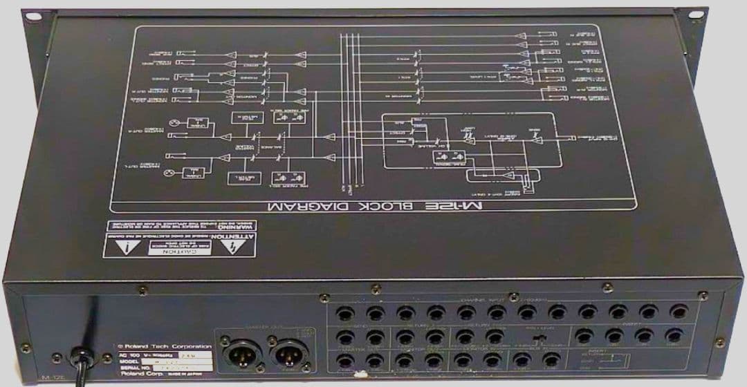 ■■Roland M-12E 16チャンネルミキサー