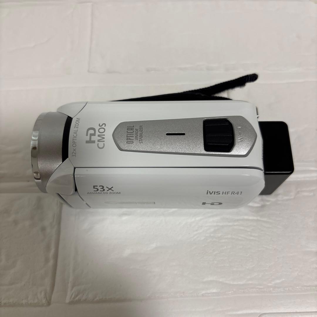極美品　キャノン HD ビデオカメラIVIS HFR41 ケース付 未使用に近い