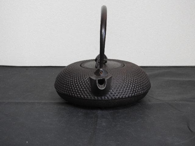 平霰地紋 銚子 赤絵替蓋添 釡師 佐藤浄清 共箱 476 - メルカリ