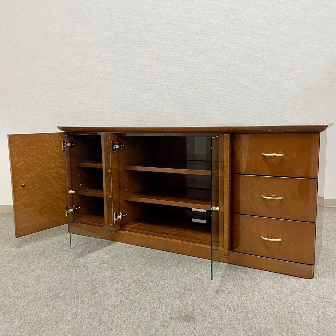 大塚家具【松創】(府中) ローボード バーズアイメイプル