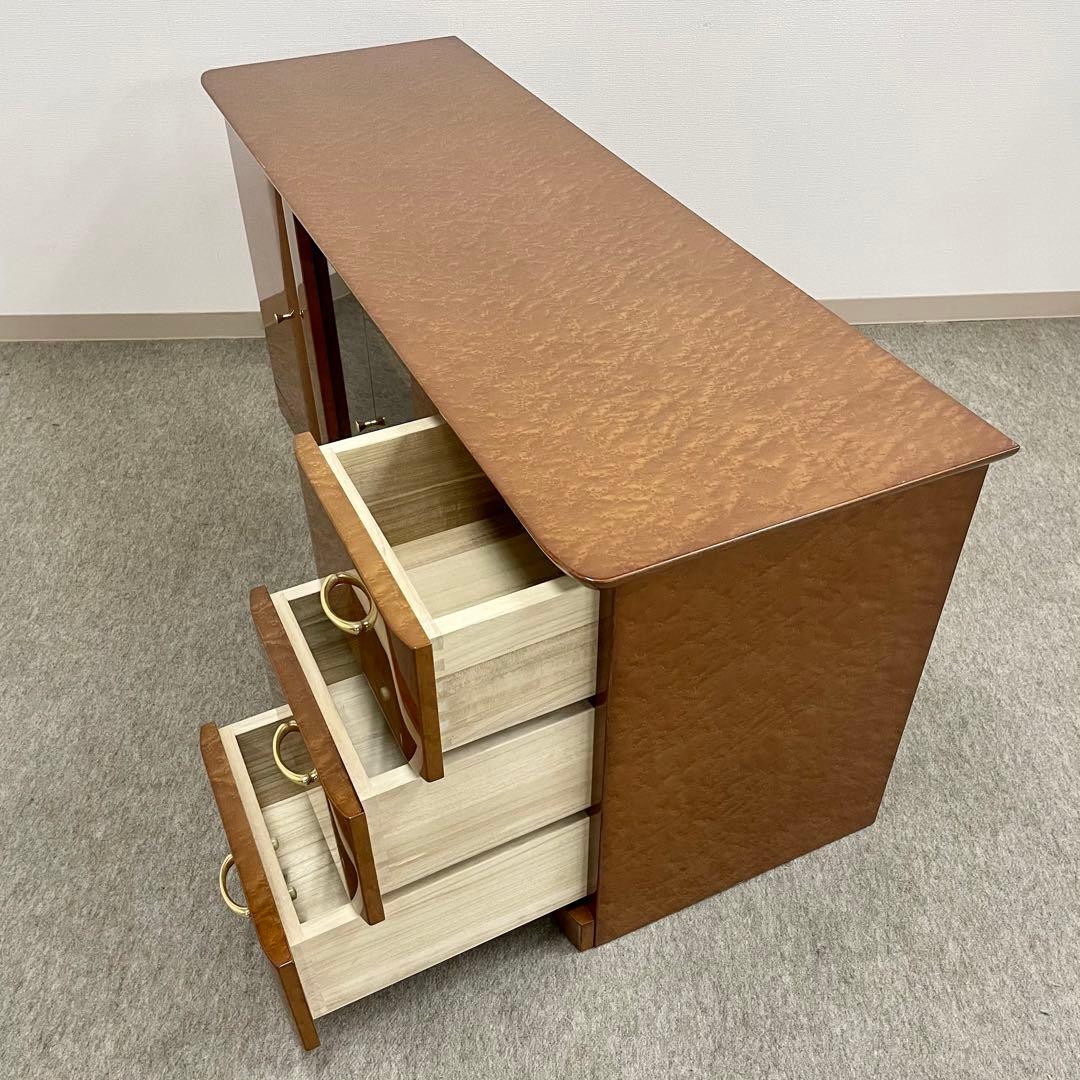 大塚家具【松創】(府中) ローボード バーズアイメイプル