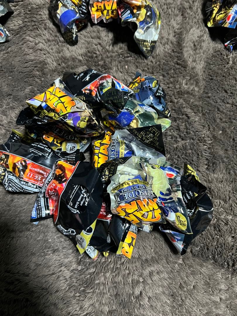 ペプシスターウォーズシリーズ　ペプシ缶　ボトルキャップ未開封　70個ぐらい　④