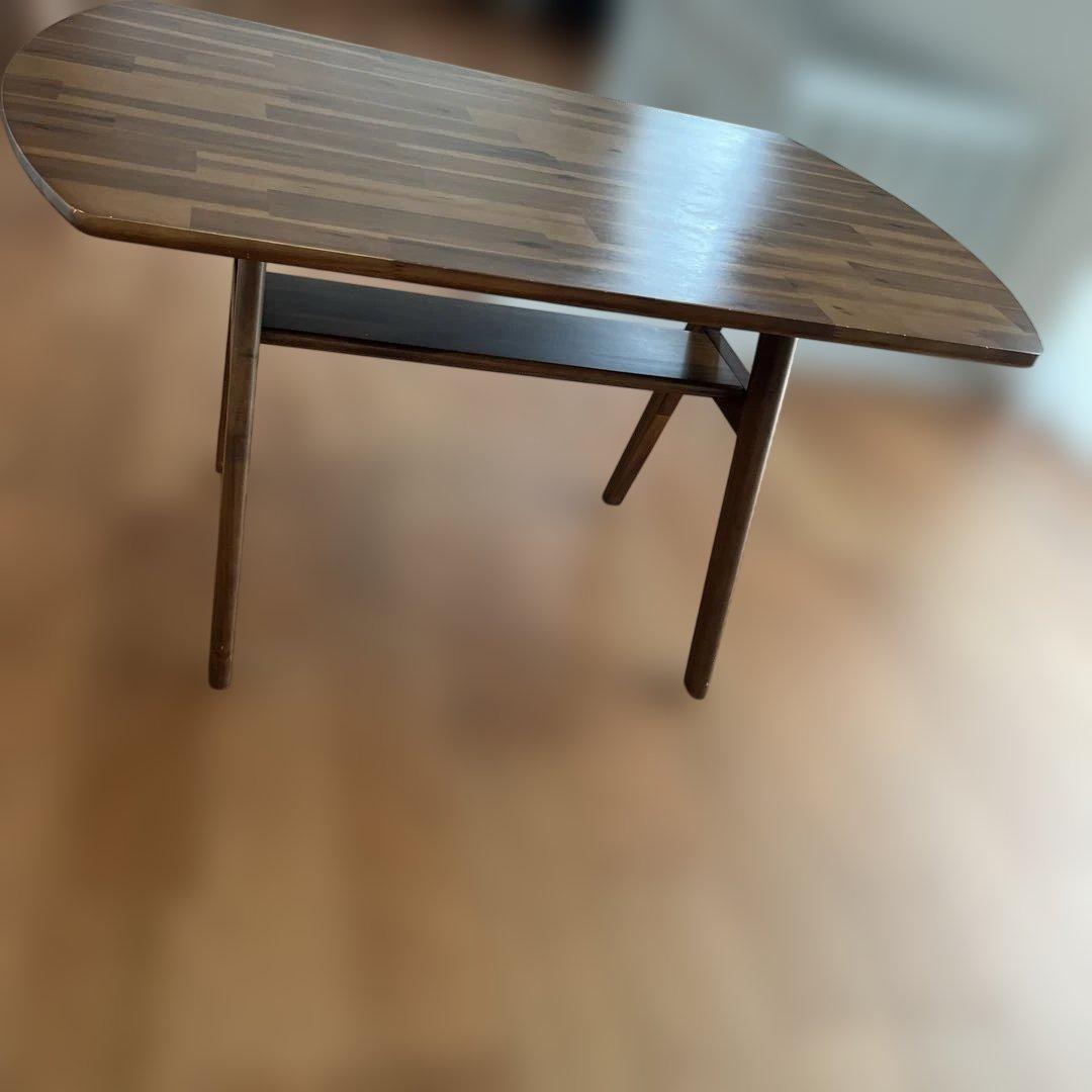 【送料込】unicoダイニングテーブルSWELLA スウェラ幅120㎝