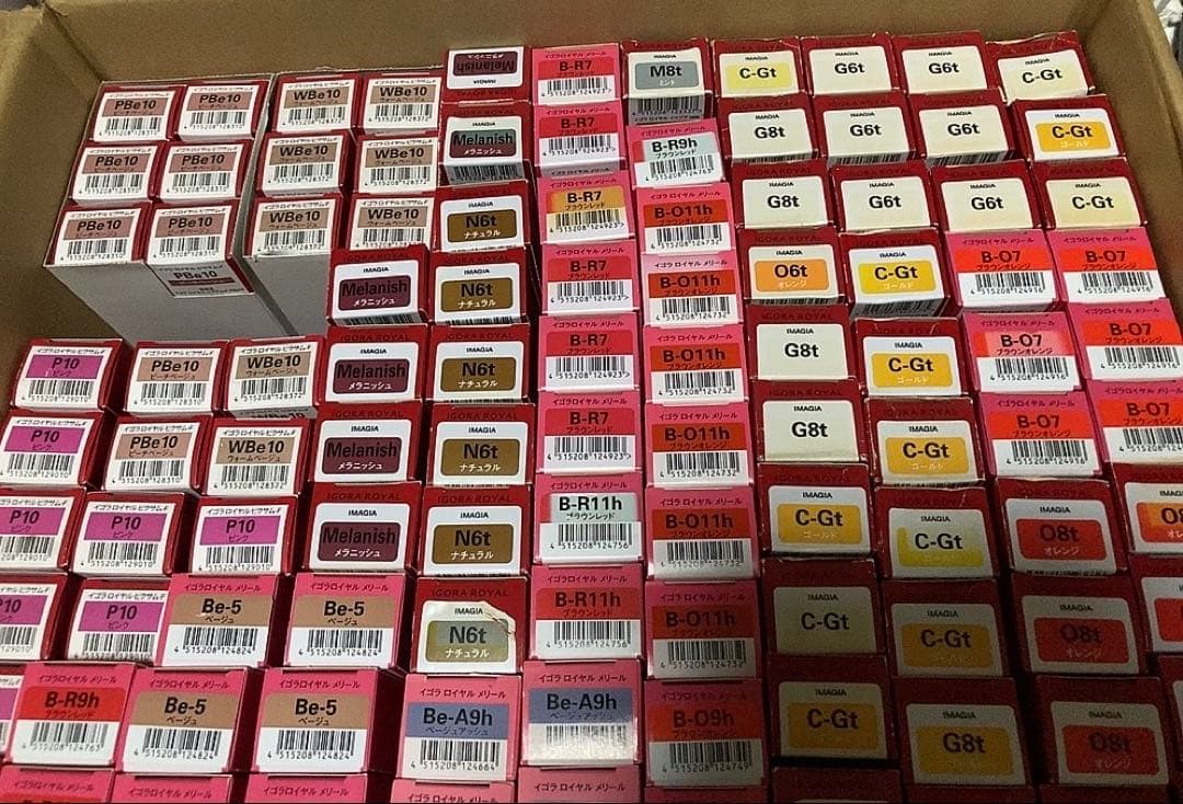 【新品・未使用】イゴラ　イマジア、ロイヤルメリール、ピクサムまとめ売り162本