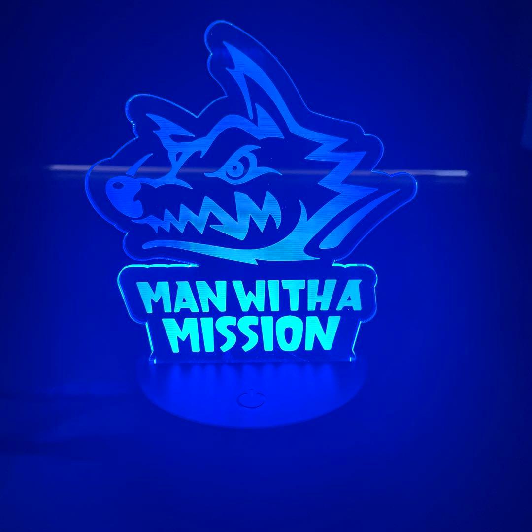 値下げしました　MAN WITH A MISSION アクリルスタンドライト