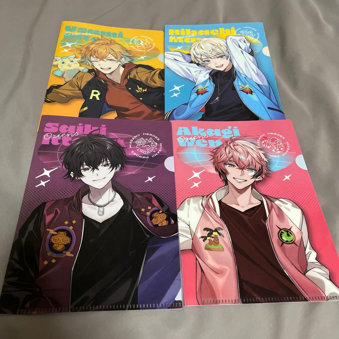 HEROES Half Anniversar 特典クリアファイル にじさんじ HEROES Half