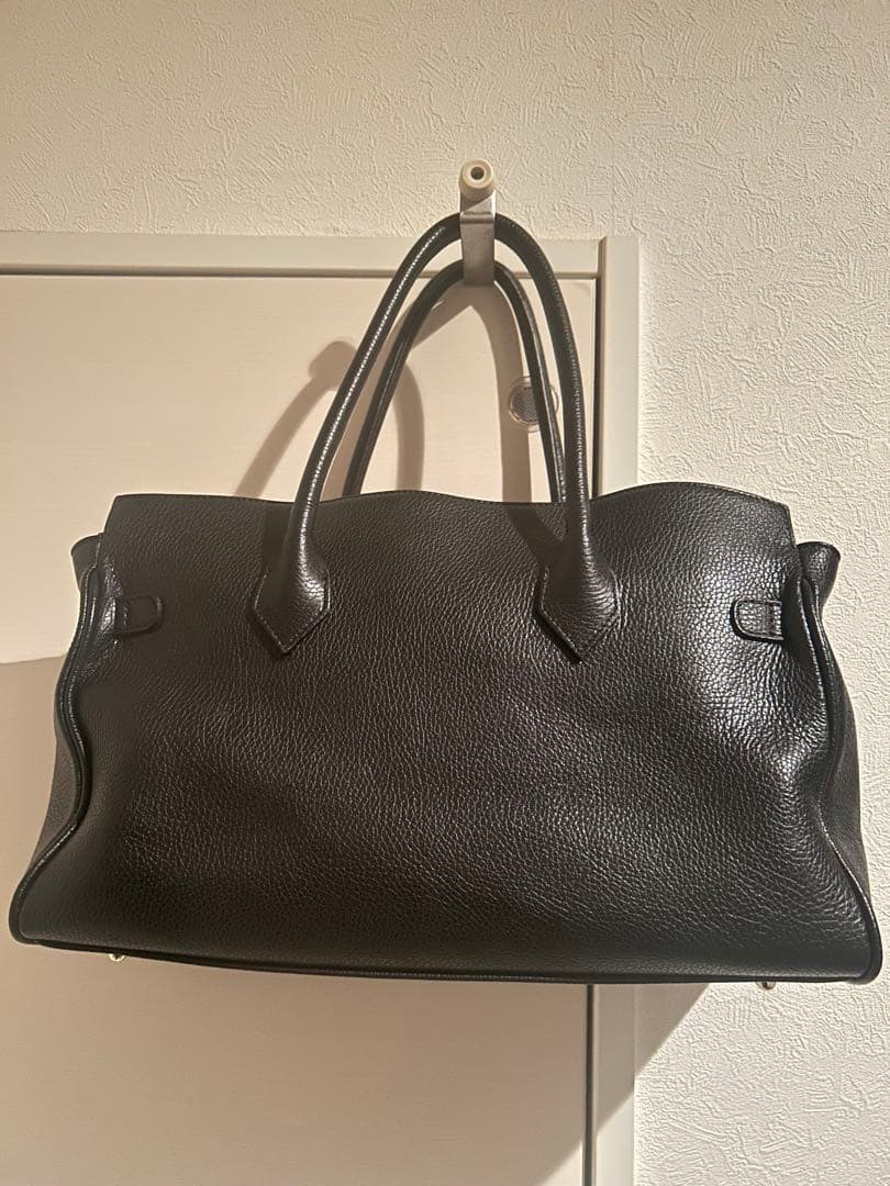 ミロスレザー ショルダーバッグ黒