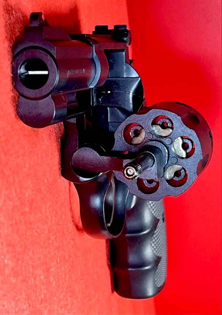 希少HW樹脂モデルガン MGC製S&W M586 3インチ コンバットマグナム