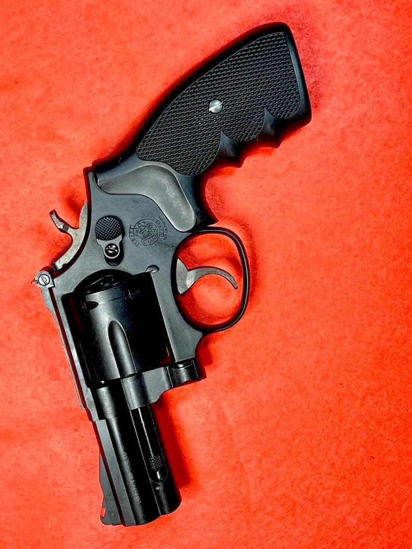 希少HW樹脂モデルガン MGC製S&W M586 3インチ コンバットマグナム