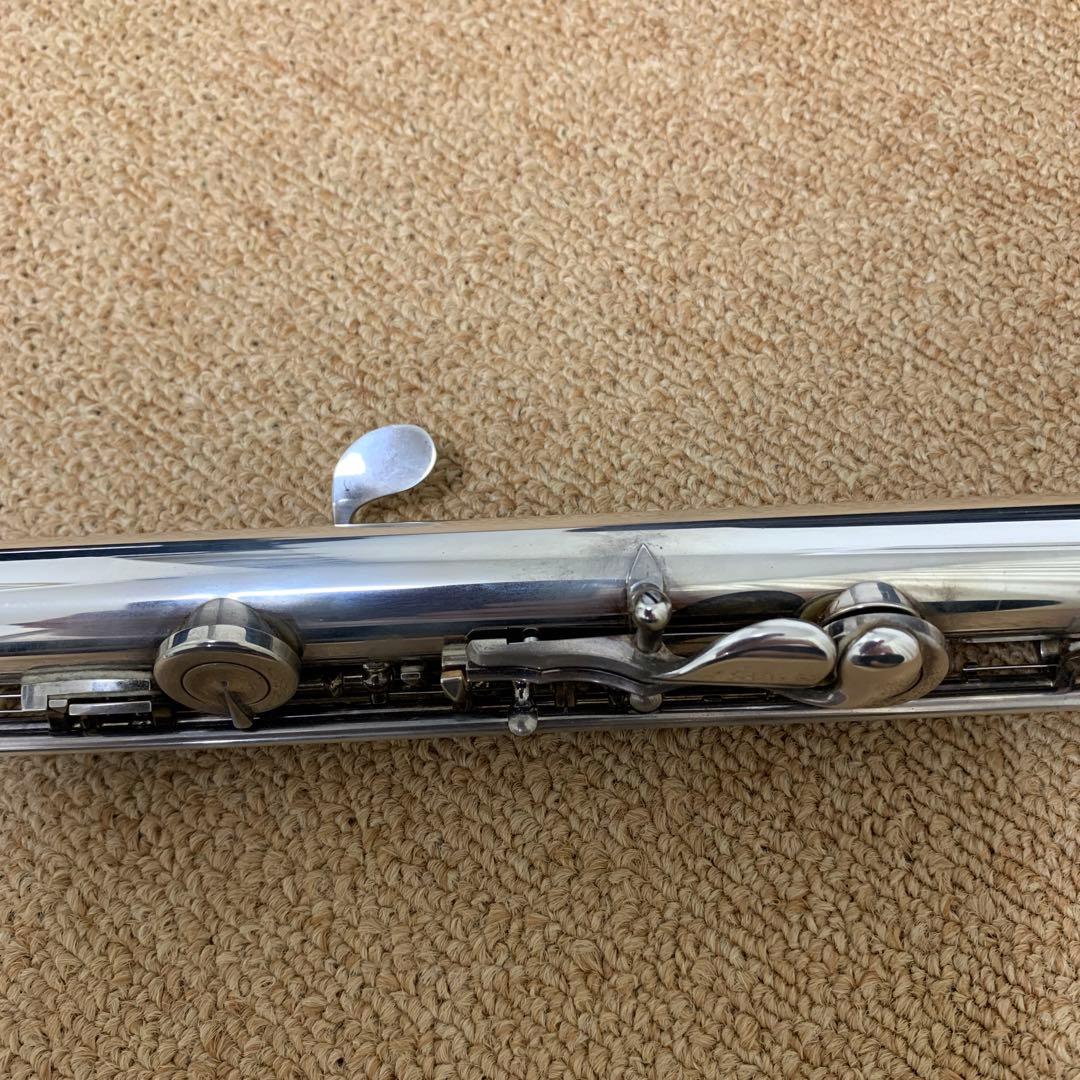 【良品】サンキョウ　調整済　シルバーソニック　フルート　ニューEメカ付　銀製