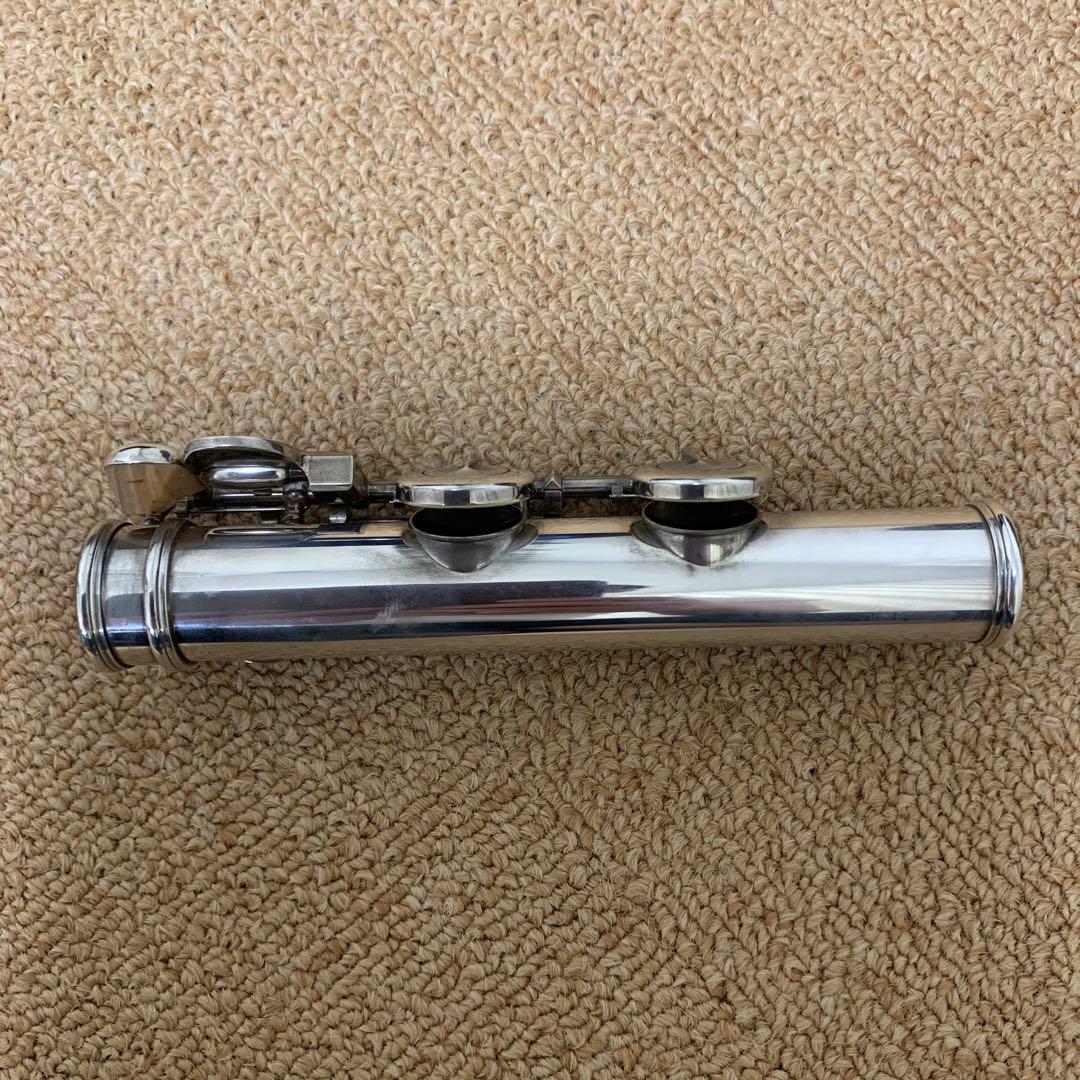 【良品】サンキョウ　調整済　シルバーソニック　フルート　ニューEメカ付　銀製