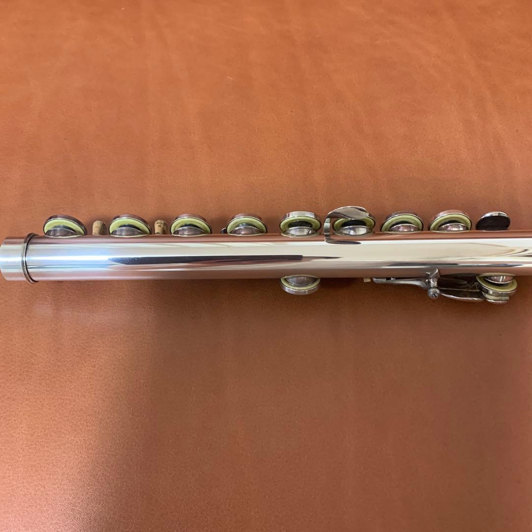 【良品】サンキョウ　調整済　シルバーソニック　フルート　ニューEメカ付　銀製