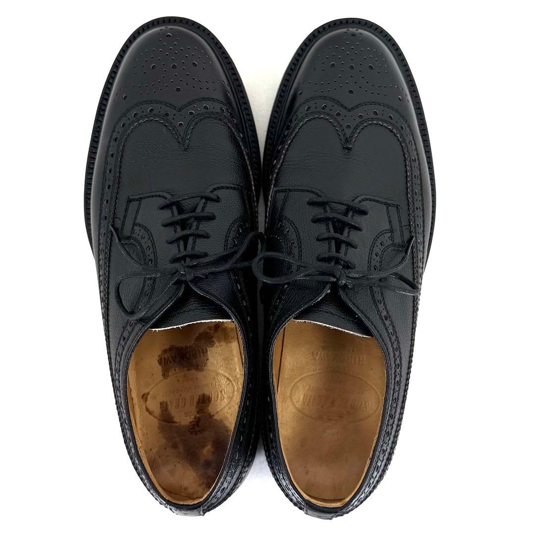 【SCOTCH GRAIN】 スコッチグレイン （25） ウィングチップ シボ革