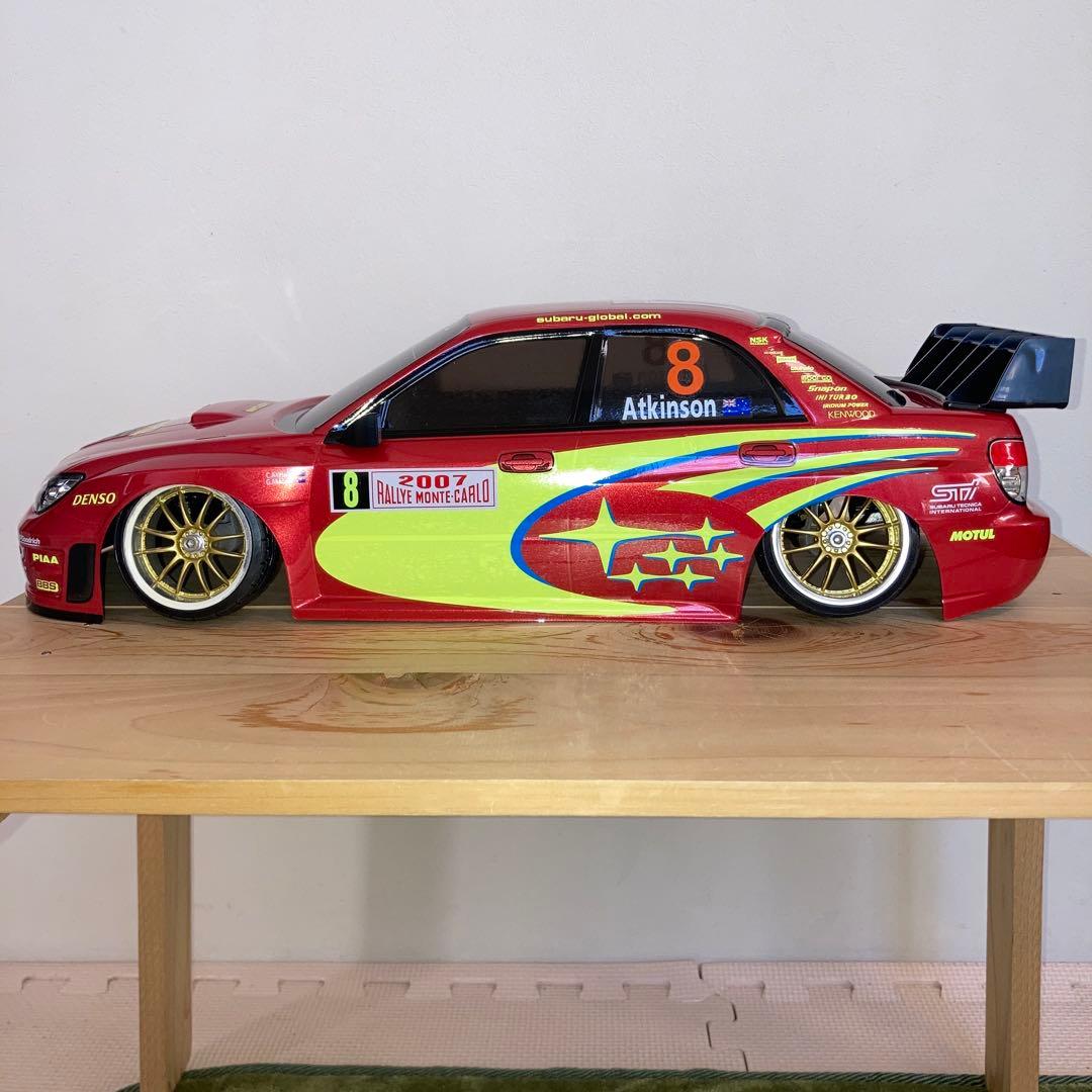 タミヤ　インプレッサWRCモンテカルロ'07 ボディ