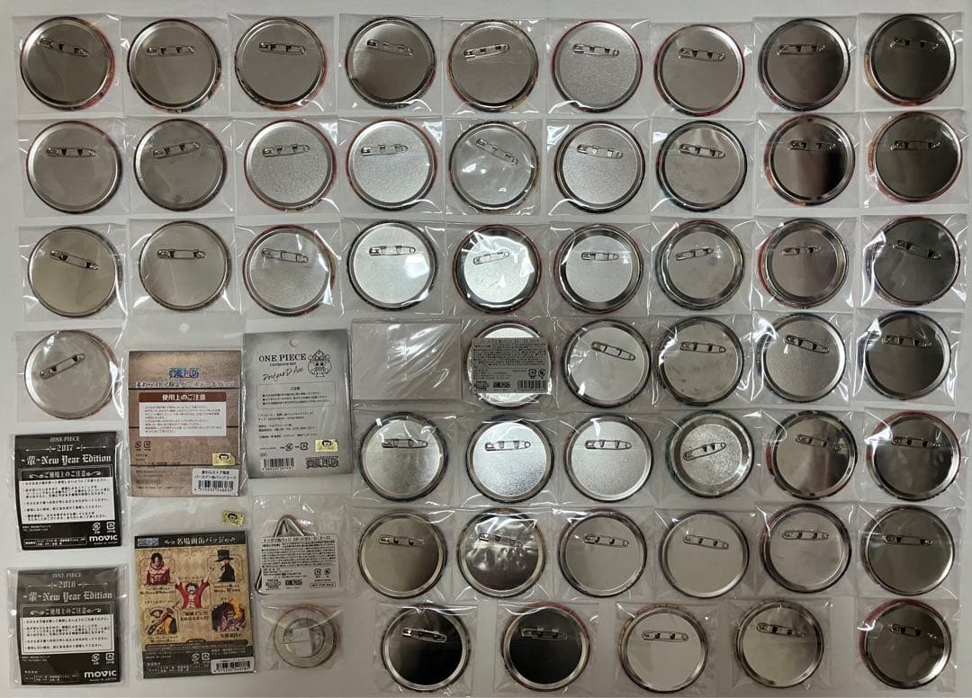 ワンピース バッジ 白ひげ海賊団 セット ONEPIECE