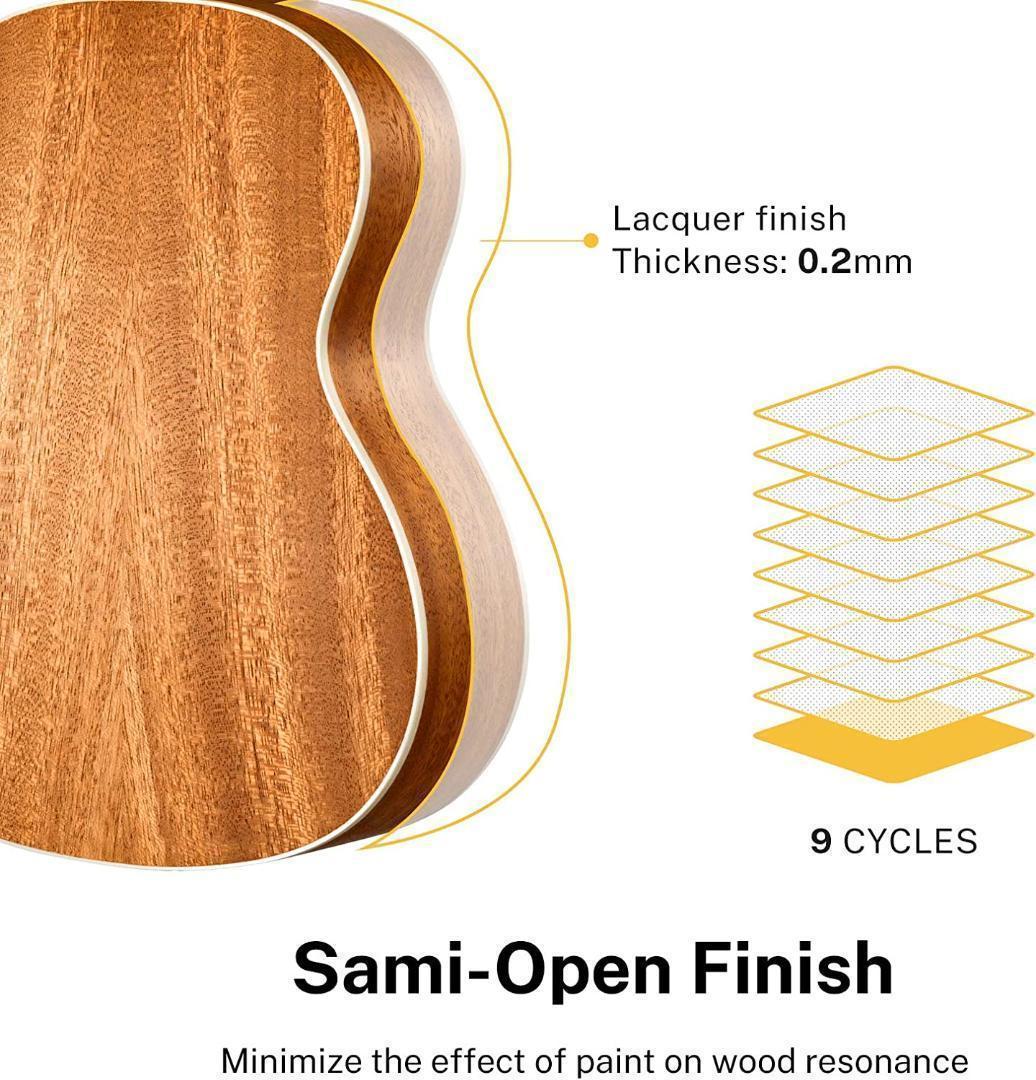 【M2658-96-62】ウクレレ　23インチ　初心者セット 本体　新品