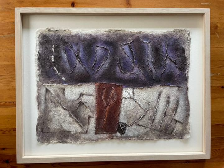 小原馨   ” ＭＡＰ - ５９\"  1995  額装