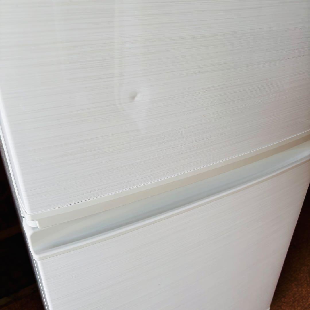 SHARP 137L 冷凍冷蔵庫 SJ-D14F-W 2019年製