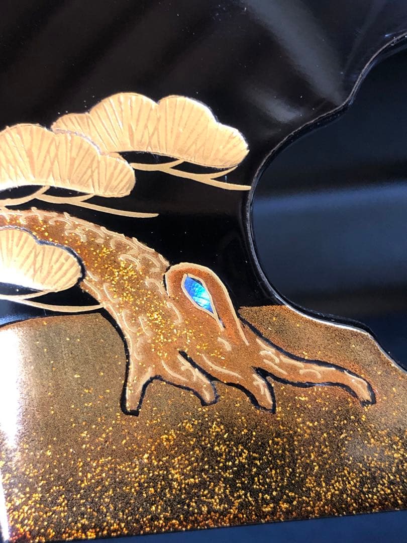 《R》輪島塗 四段重 替蓋 重台付 五島屋謹製 共布 共箱 251118え3