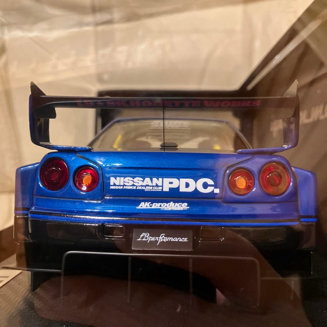 LBWK Nissan Skyline ミニカー 1/18