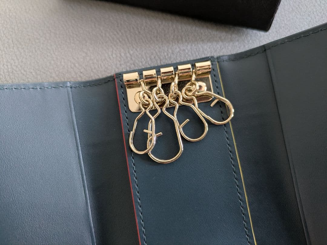 Paul Smith インセットストライプ キーケース