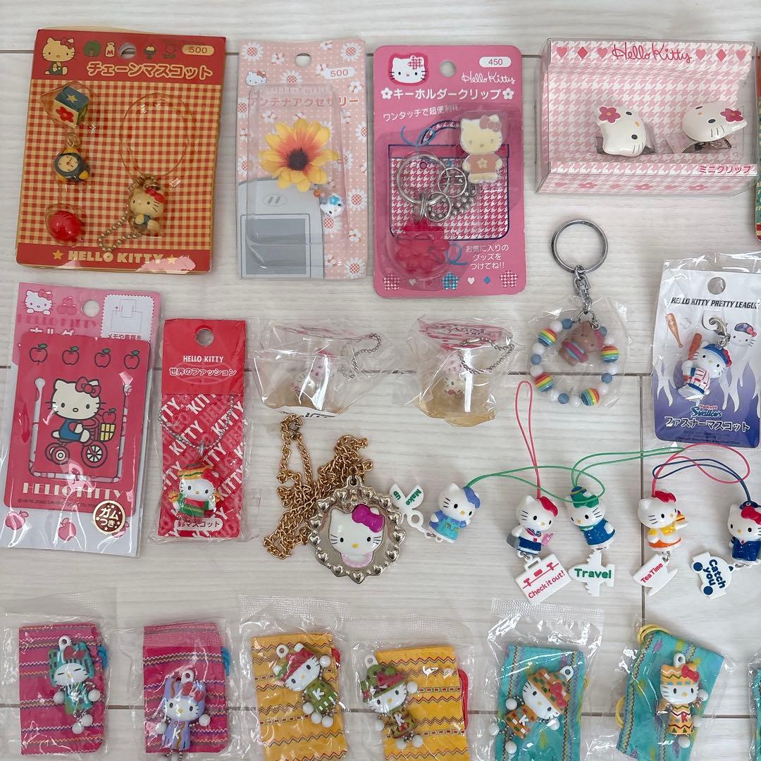 【まとめ売り】ハローキティ♡ストラップセット　平成レトロ