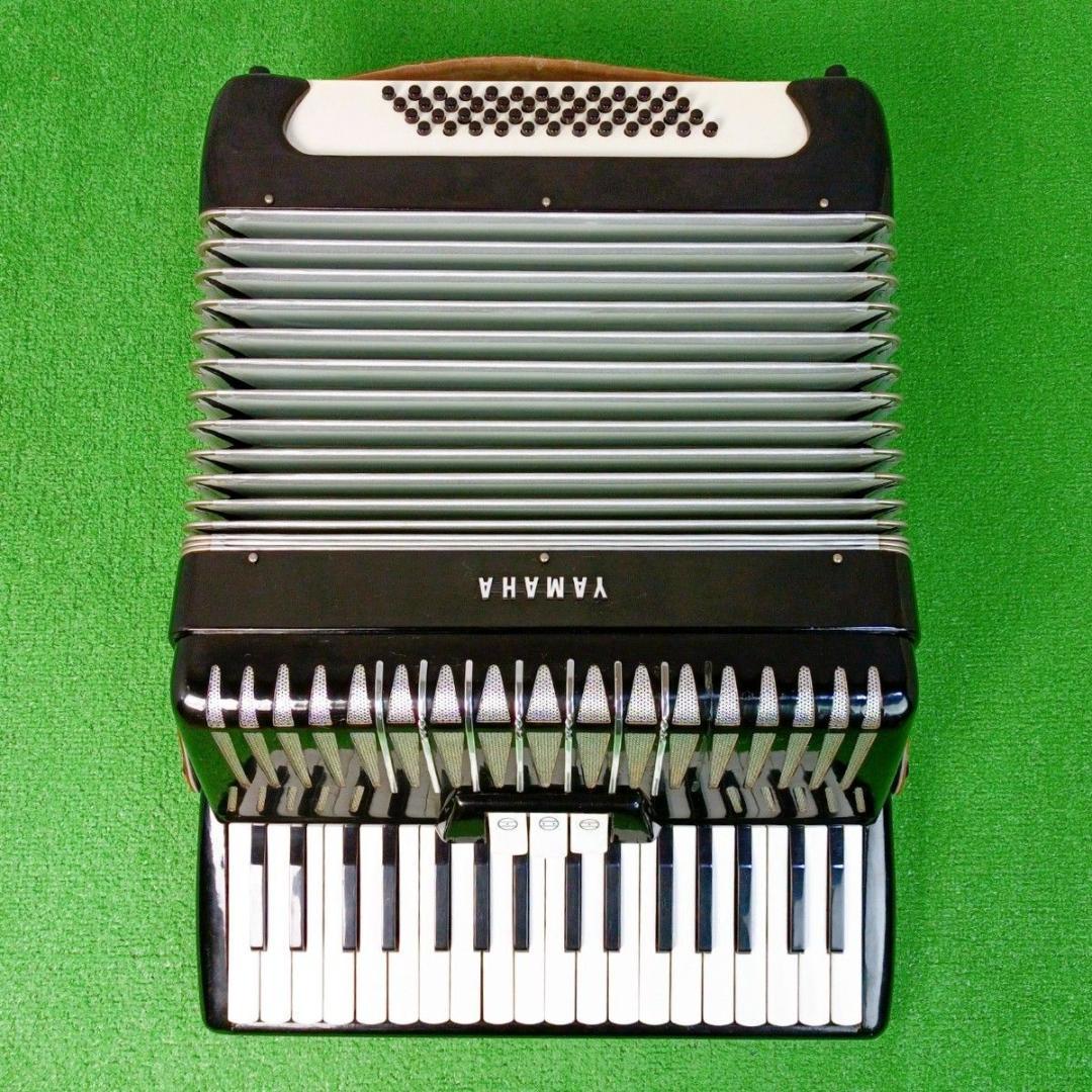 ヤマハ アコーディオン YA-48 34鍵盤 48ベース ブラック YAMAHA