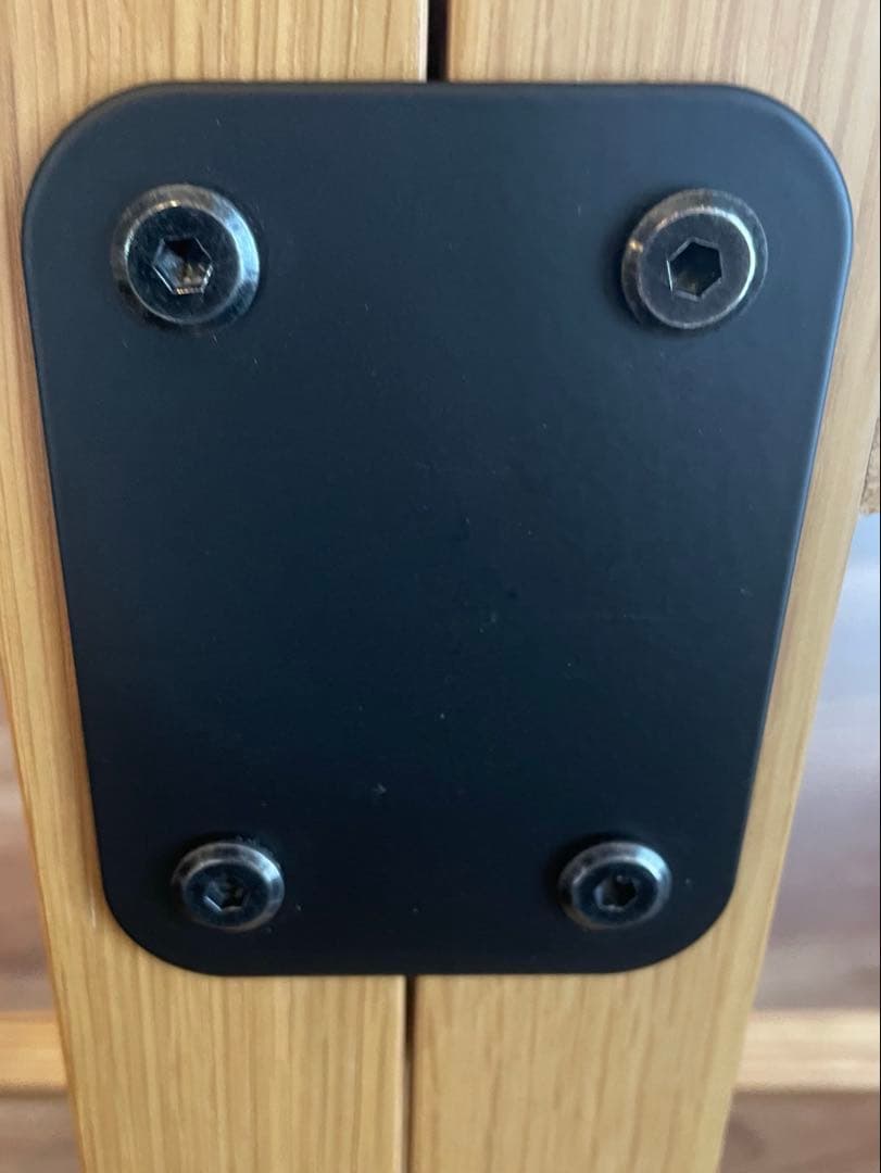 【引取限定】無印良品／ダイニングテーブル＋チェア２脚セット