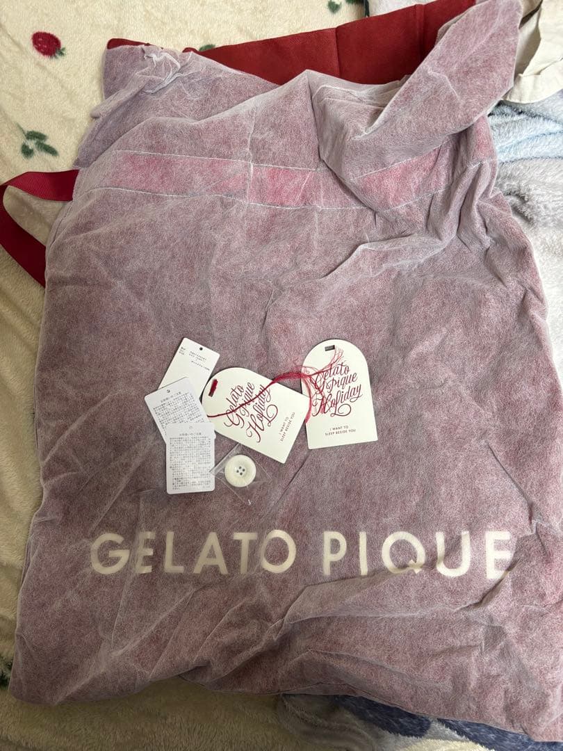 ワンサイズ　ジェラートピケ　ホリデーパジャマ
