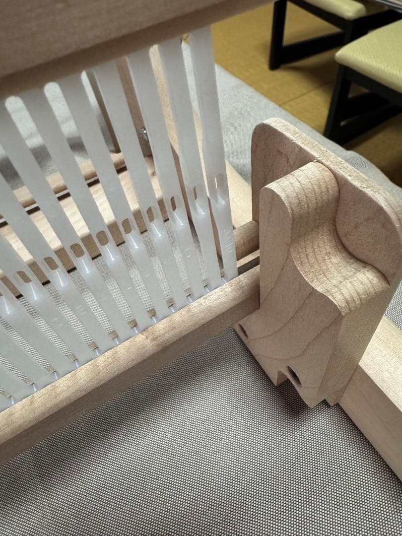 アシュフォード　リジッドへドル60cm 卓上手織り機