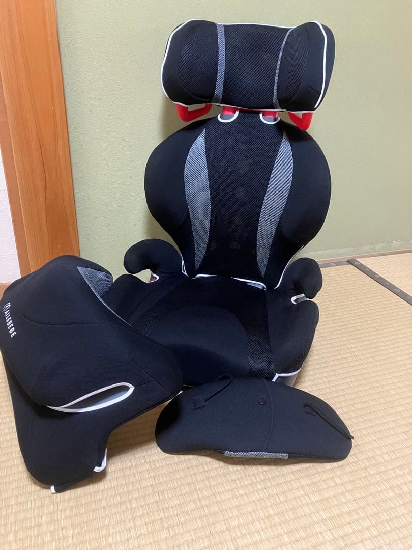 【専用】エールべべ　サラット3ステップ　クワトロST ブラック　ヘッドサポート