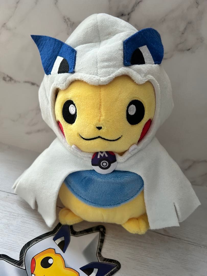 ホウオウのポンチョを着たピカチュウ ルギアのポンチョを着た