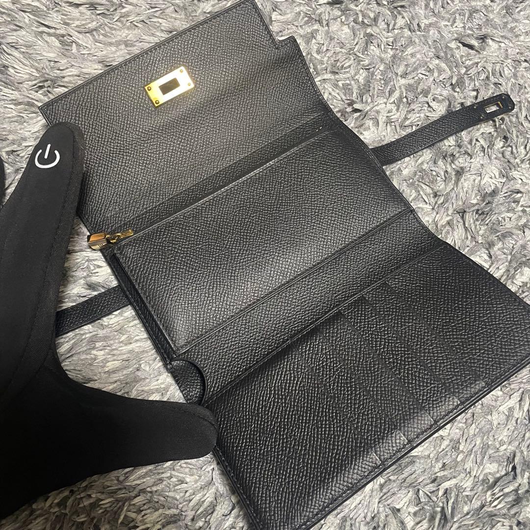 HERMES ケリーウォレット ミディアム 三つ折り財布