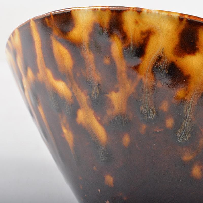 中国 南宋 吉州窯 玳玻天目茶碗 時代箱付 F R5479 - メルカリ