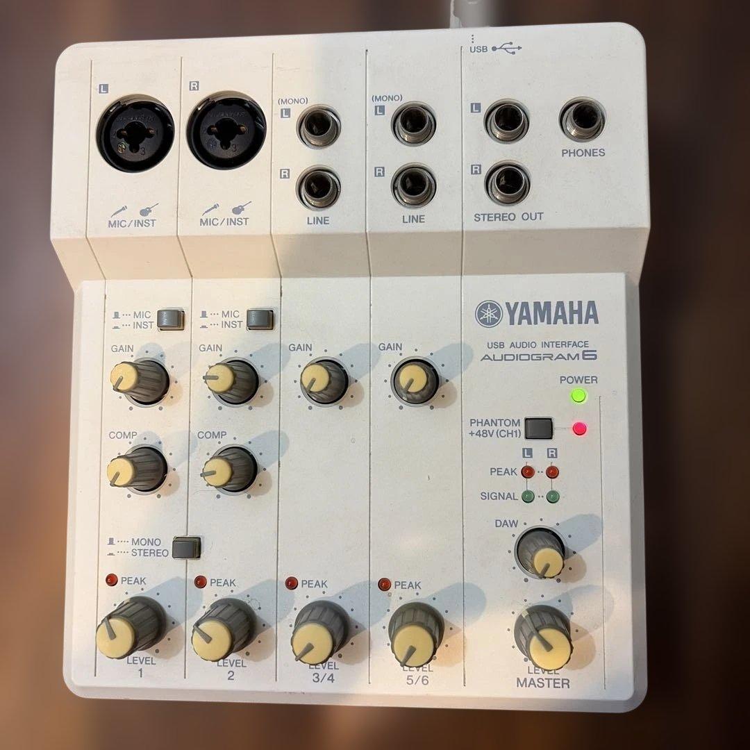 YAMAHA AUDIOGRAM6 オーディオインターフェイス - メルカリ