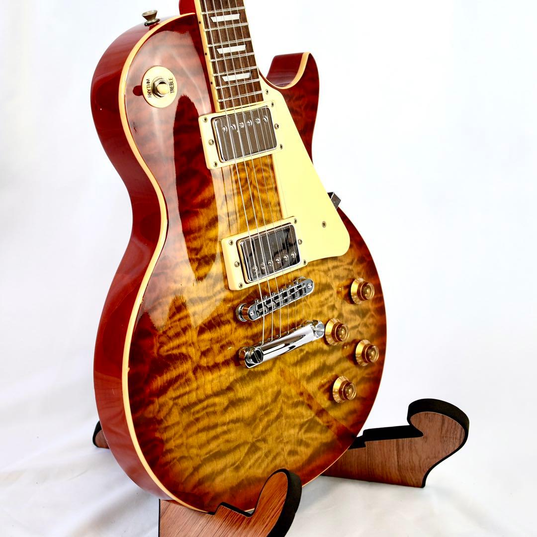 ARIA PROⅡ レスポール カスタム トラ杢 タイガーメイプル