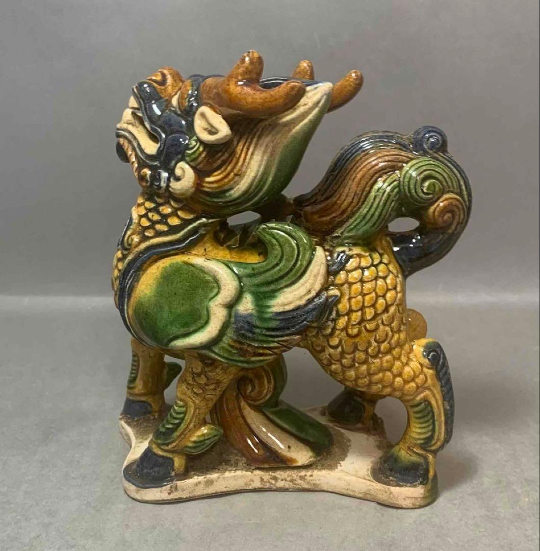 中国 麒麟　置物　f2250410