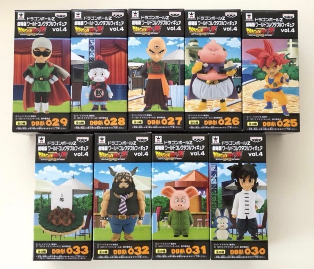 ドラゴンボールZ 劇場版 ワールドコレクタブルフィギュア Vol.4