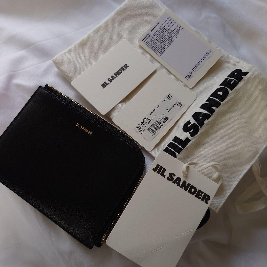 【新品未使用】JIL SANDERジルサンダー　小銭入れ　　ブラックケース