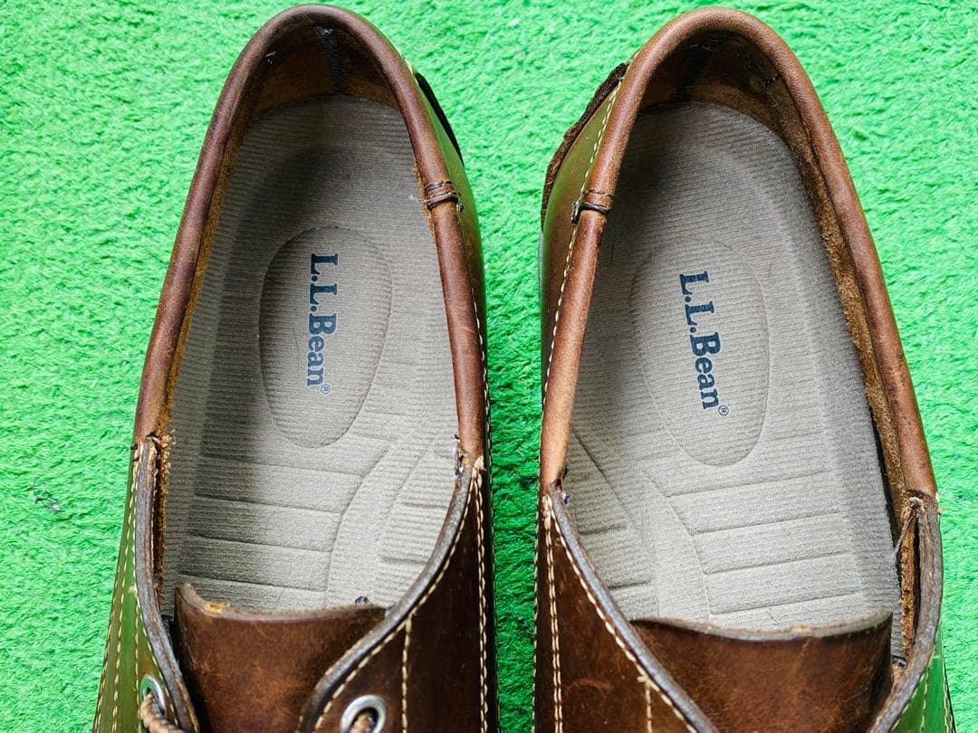 L.L.BEAN ハンドソーン.モカシン シューズ ブルーチャー モックブーツ