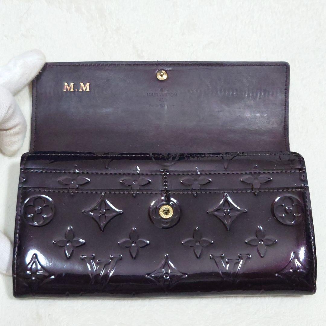 極美品】ルイヴィトン☆ヴェルニ／モノグラム☆ポルトフォイユ・サラ