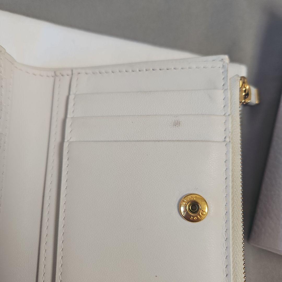 日本限定】Dior Caro Dahlia ウォレット フラワー 二折財布