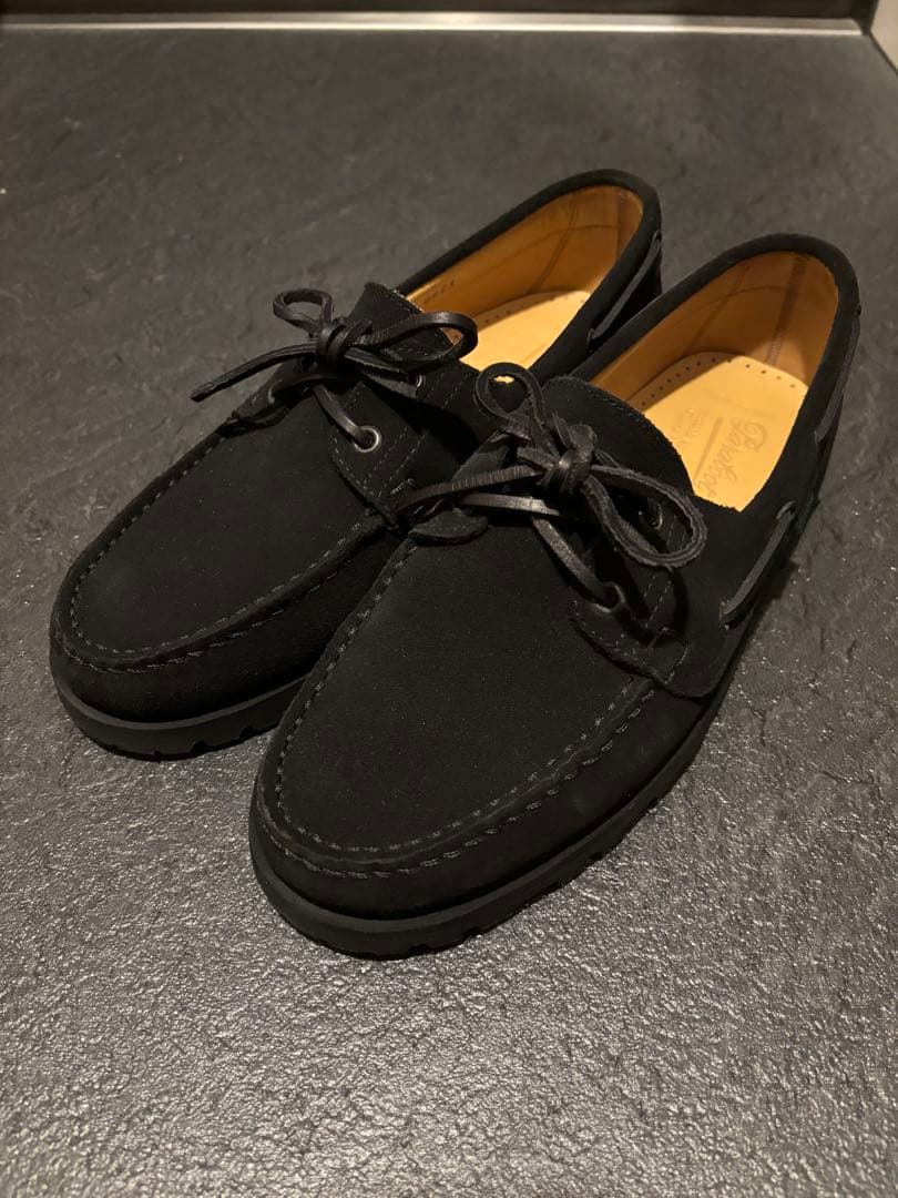 Paraboot 別注　アローズ　malo デッキシューズ　スウェード